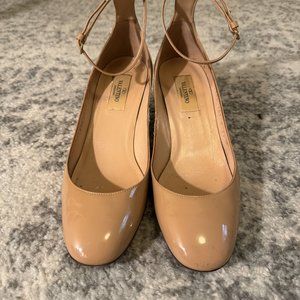 Valentino Patent Ankle-Strap Pumps size 37